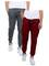Galaxy by Harvic Men's Fleece-Lined Jogger Sweatpants 2 Pack